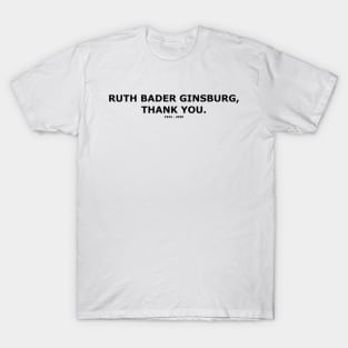 Ruth Bader Ginsburg RBG 2 T-Shirt